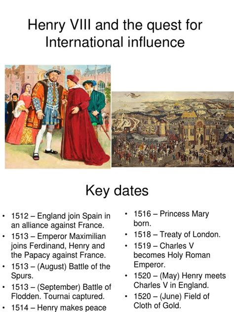 henry viii influence on england